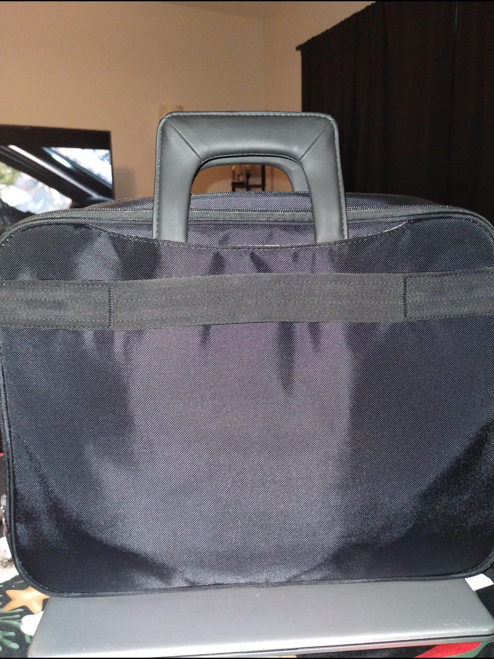 Dell Black Soft-Shell Laptop Briefcase with Top Handle